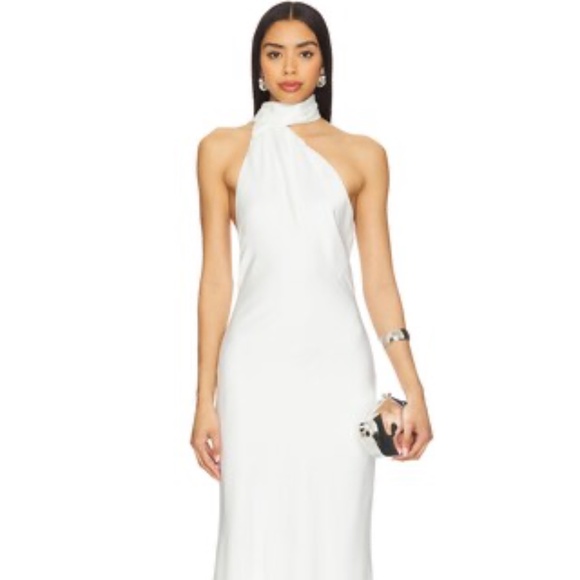 MISHA Alastair Gown in Ivory - Picture 3 of 15